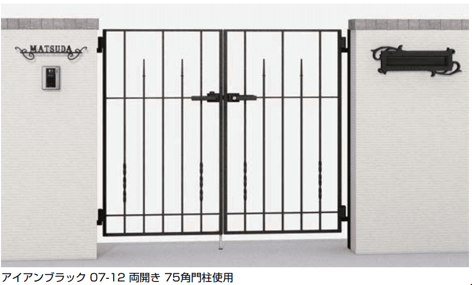 LIXIL | ラフィーネ門扉 3型 | 建材サーチ