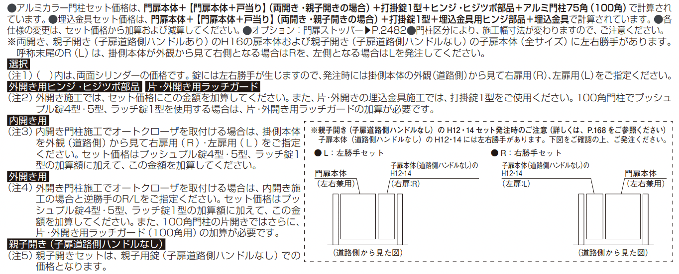 YKK AP | ルシアス 門扉W03型 | 建材サーチ