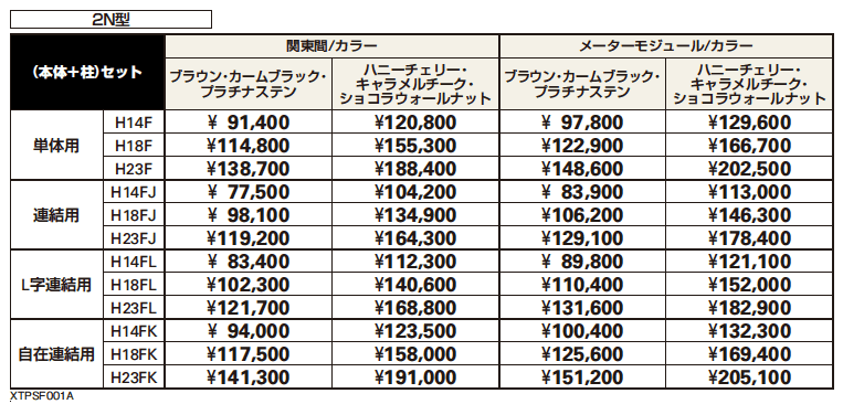 YKK AP | リレーリア フェンス2N型 | 建材サーチ