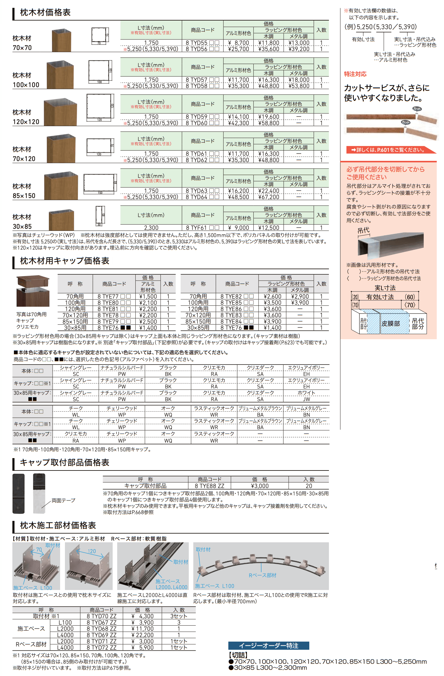 LIXIL | 枕木材【2022年版】 | 建材サーチ