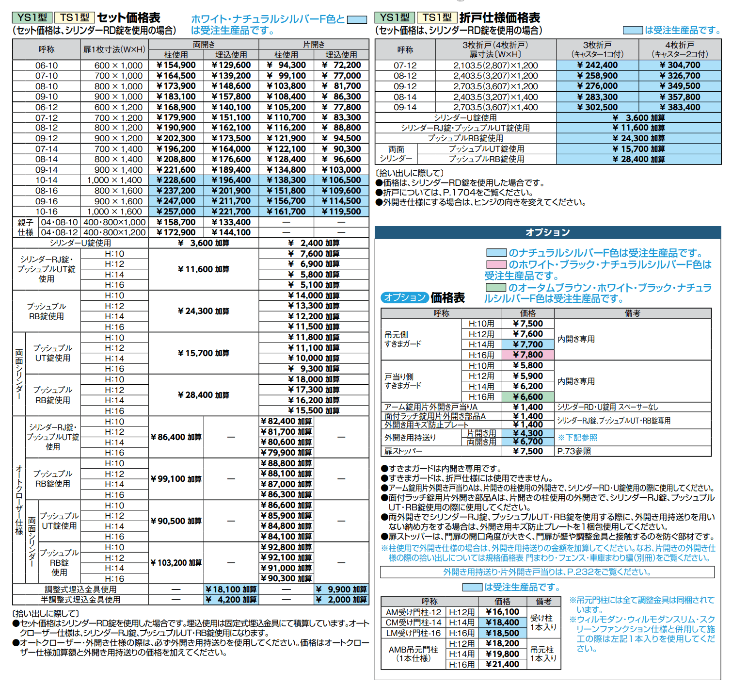 LIXIL | 開き門扉AB YS1型【2022年版】 | 建材サーチ