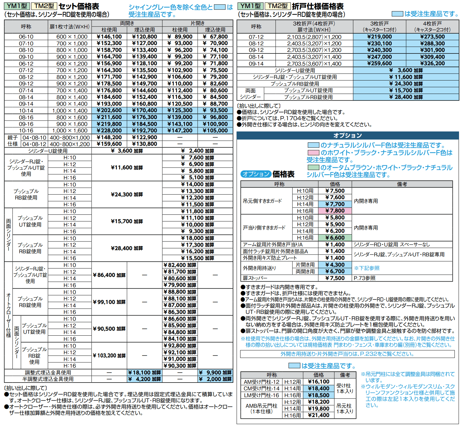 LIXIL | 開き門扉AB YM1型【2022年版】 | 建材サーチ