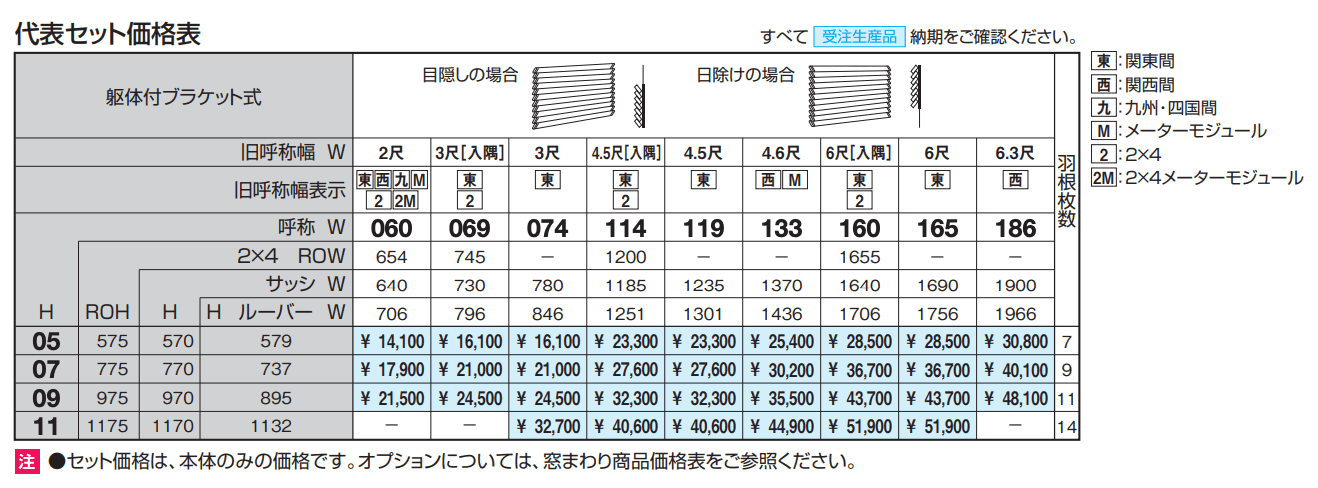 三協アルミ | 目隠し固定ルーバー アイフェードⅡ 目隠しタイプ