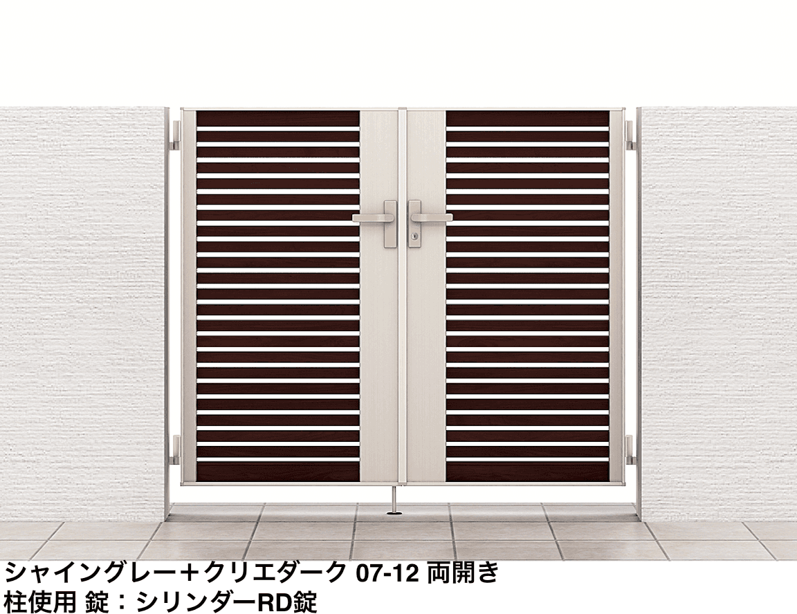 LIXIL | 開き門扉AB ウッディYS1型 | 建材サーチ