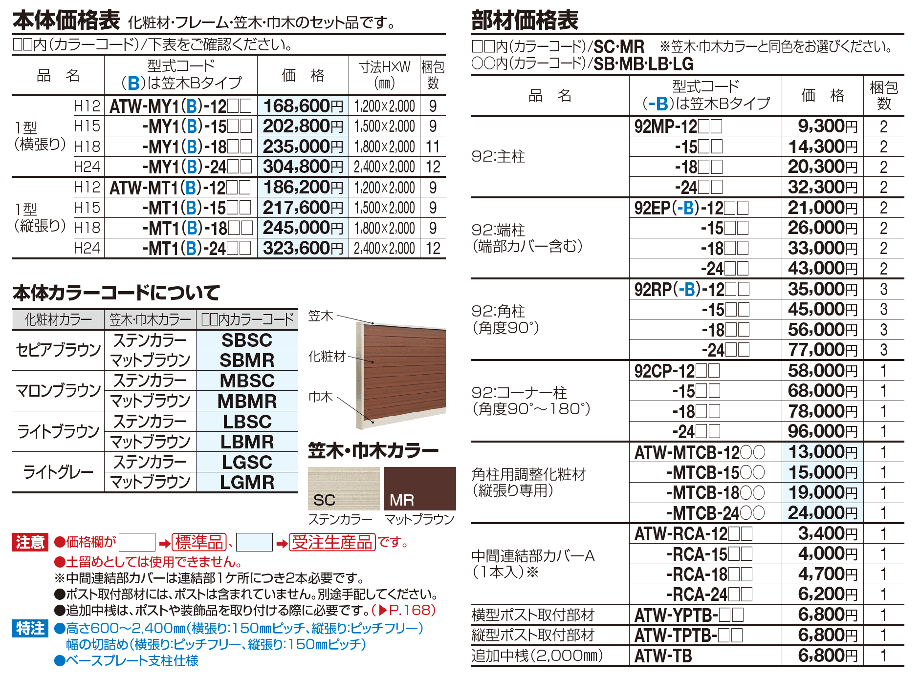 アートウォールmodern(モダン) 木質樹脂タイプ （横張り1型/縦張り1型）【2023年版】_価格_2
