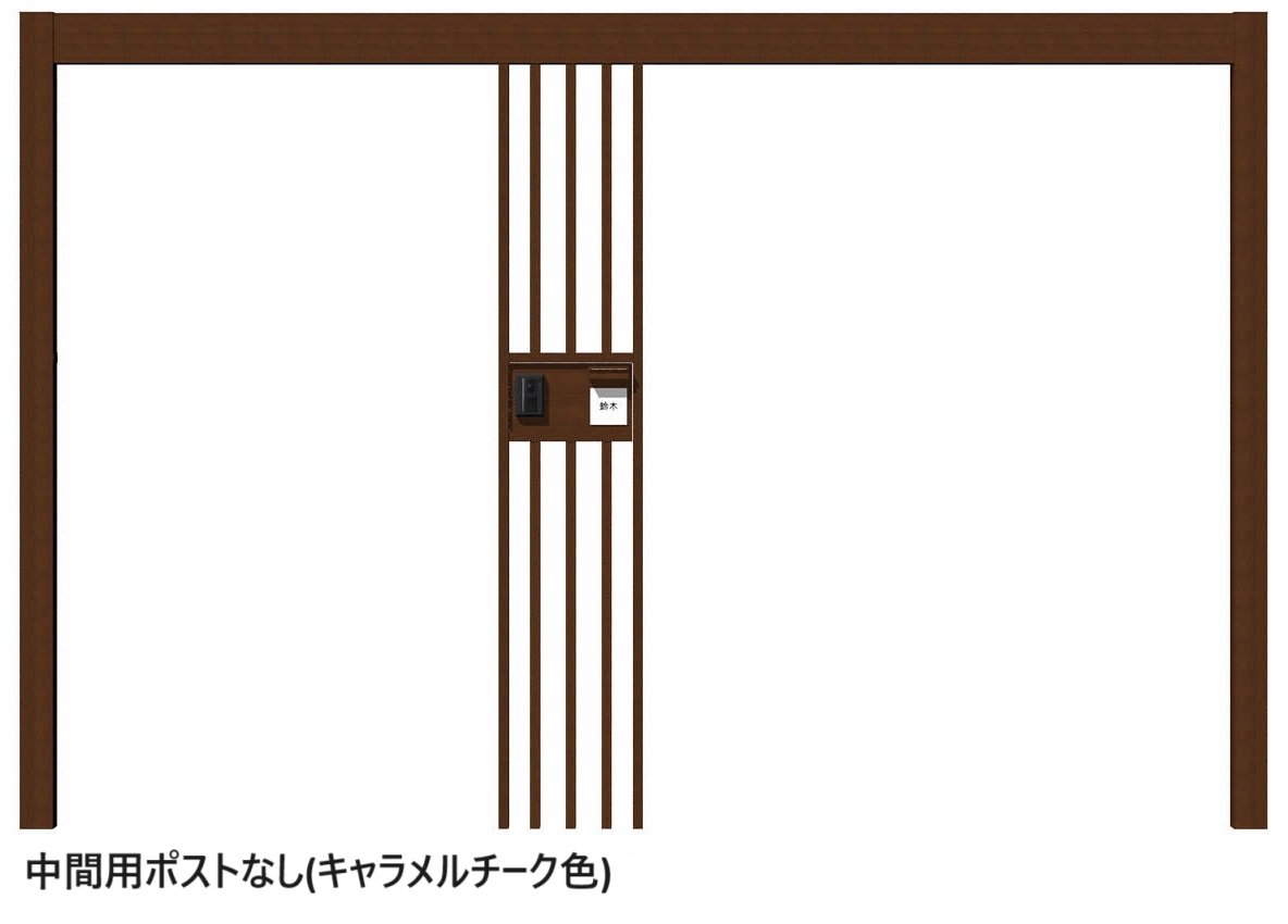 YKK APの「リレーリア 機能パネル 横型タイプ〈W373〉（フロントフレーム用）」のサブ画像3