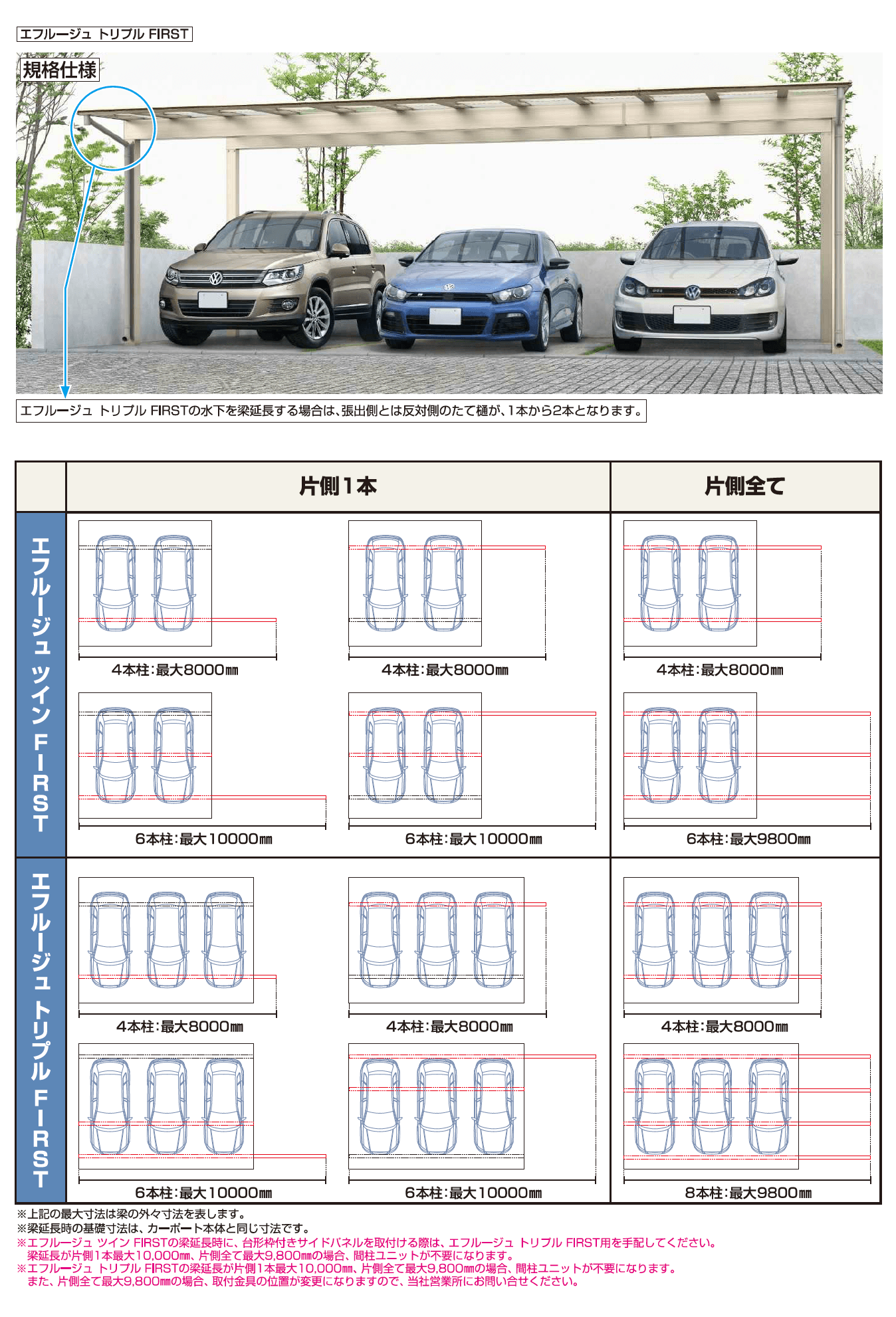 YKK AP エフルージュ 梁延長仕様-1（2023年版）2