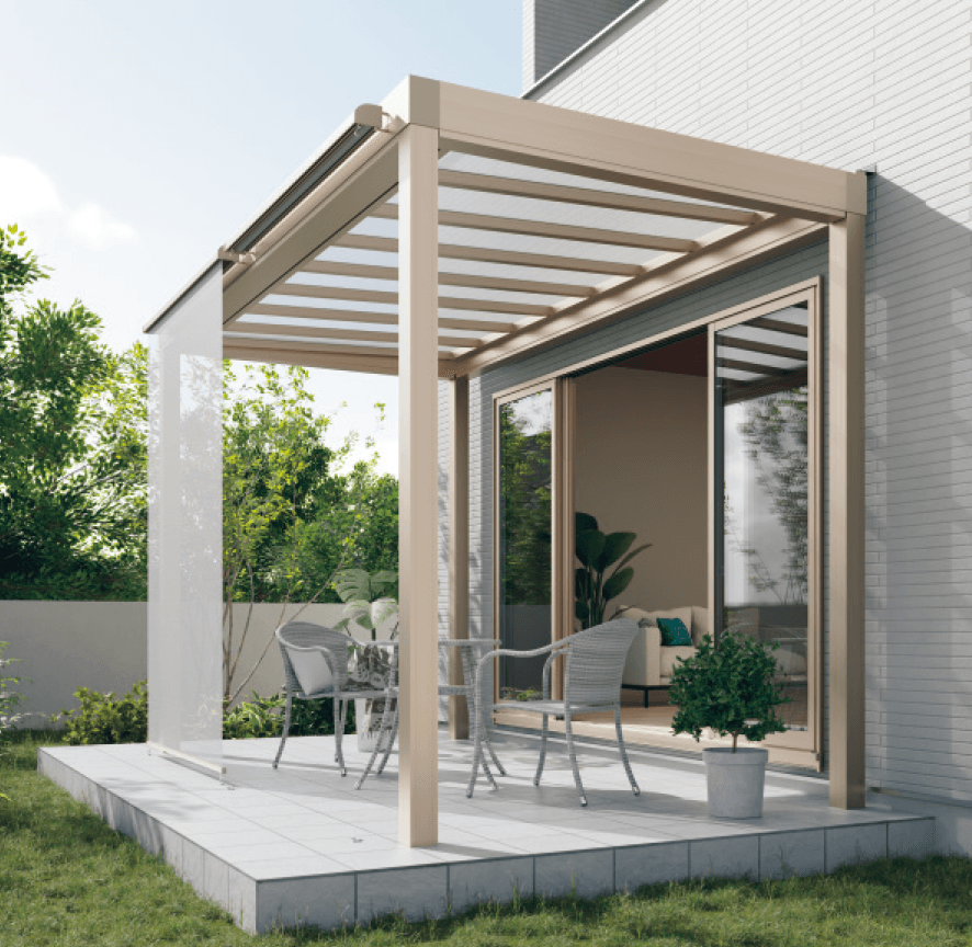 三協アルミ | テラス屋根（1/5ページ） | 庭 | 建材サーチ