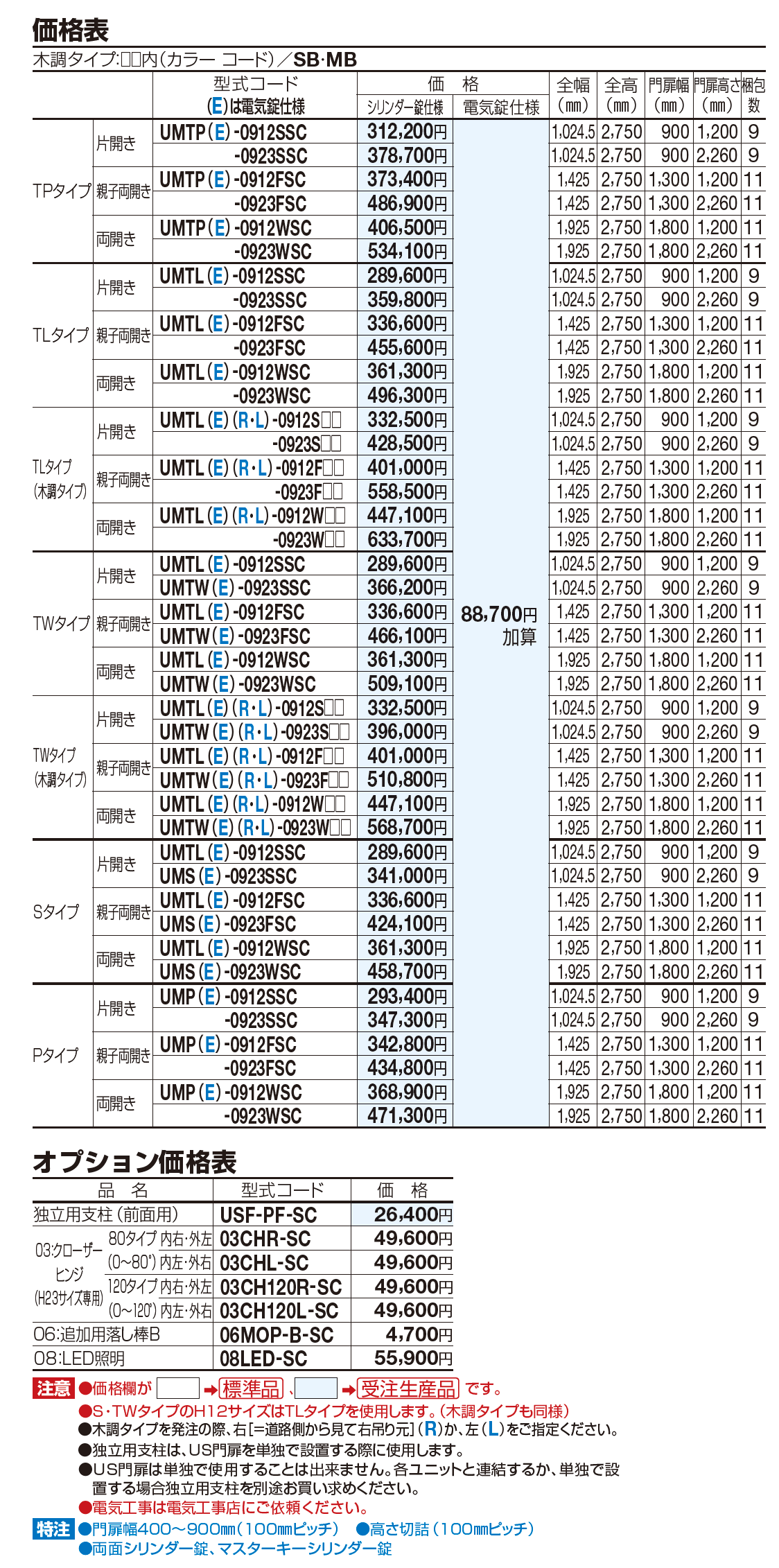 USファサード US門扉【2023年版】_価格_1