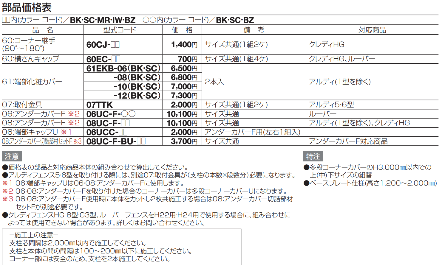 10：多段自由支柱【2023年版】_価格_1