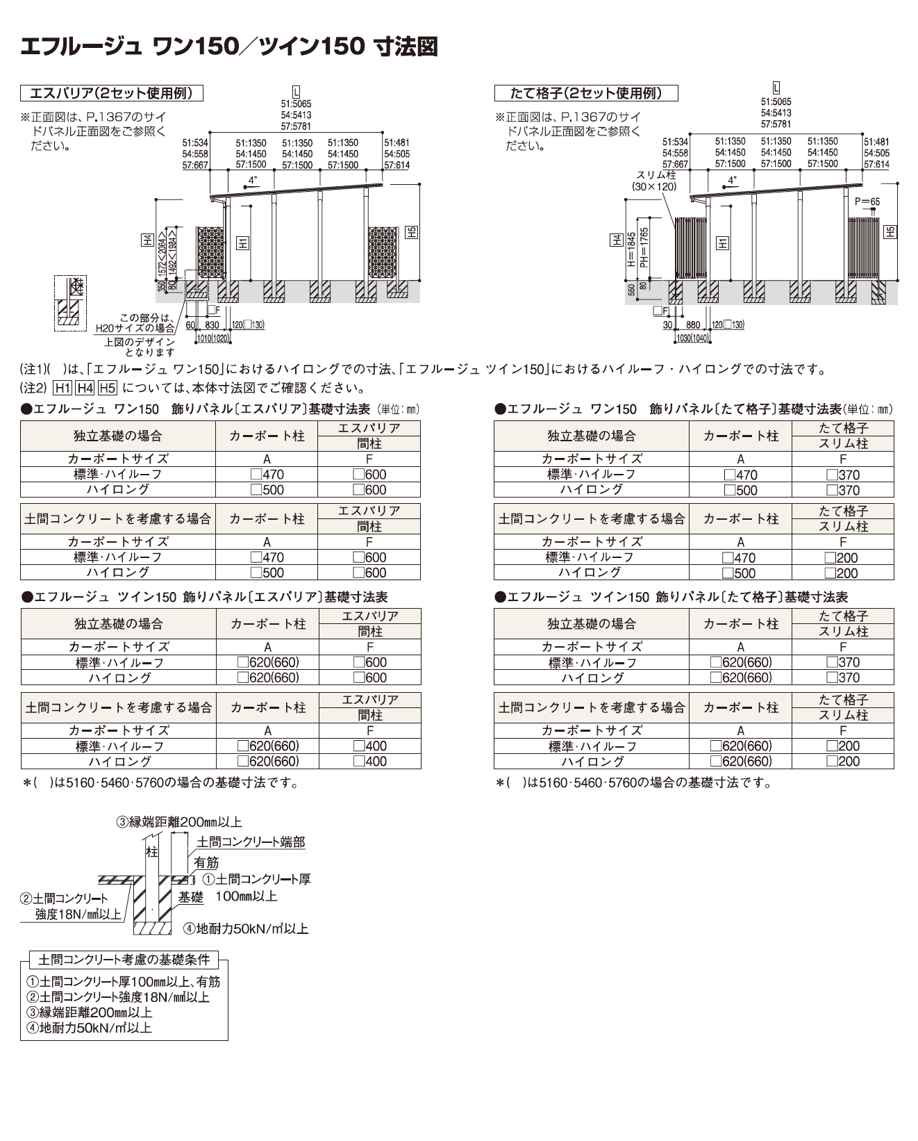 YKK AP エフルージュ シリーズ共通 飾りパネル（2023年版）8