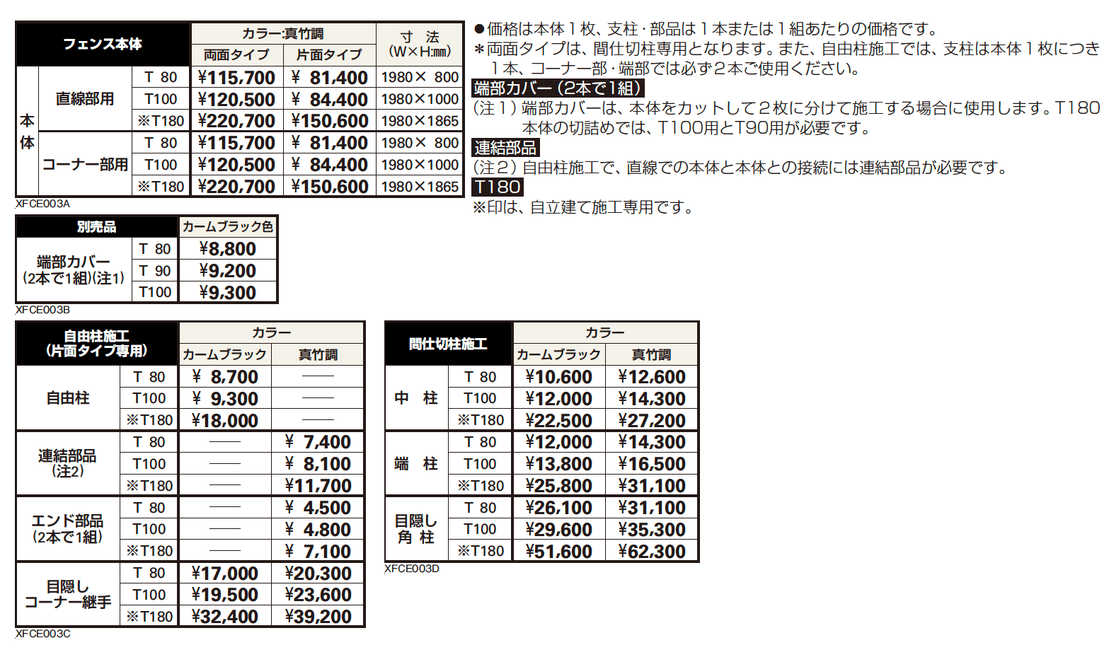 建仁寺垣 ＜片面タイプ＞【2023年版】_価格_1