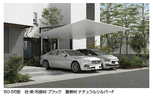 LIXILの「カーポートSC 後方支持 2台用【2023年版】」のサブ画像3