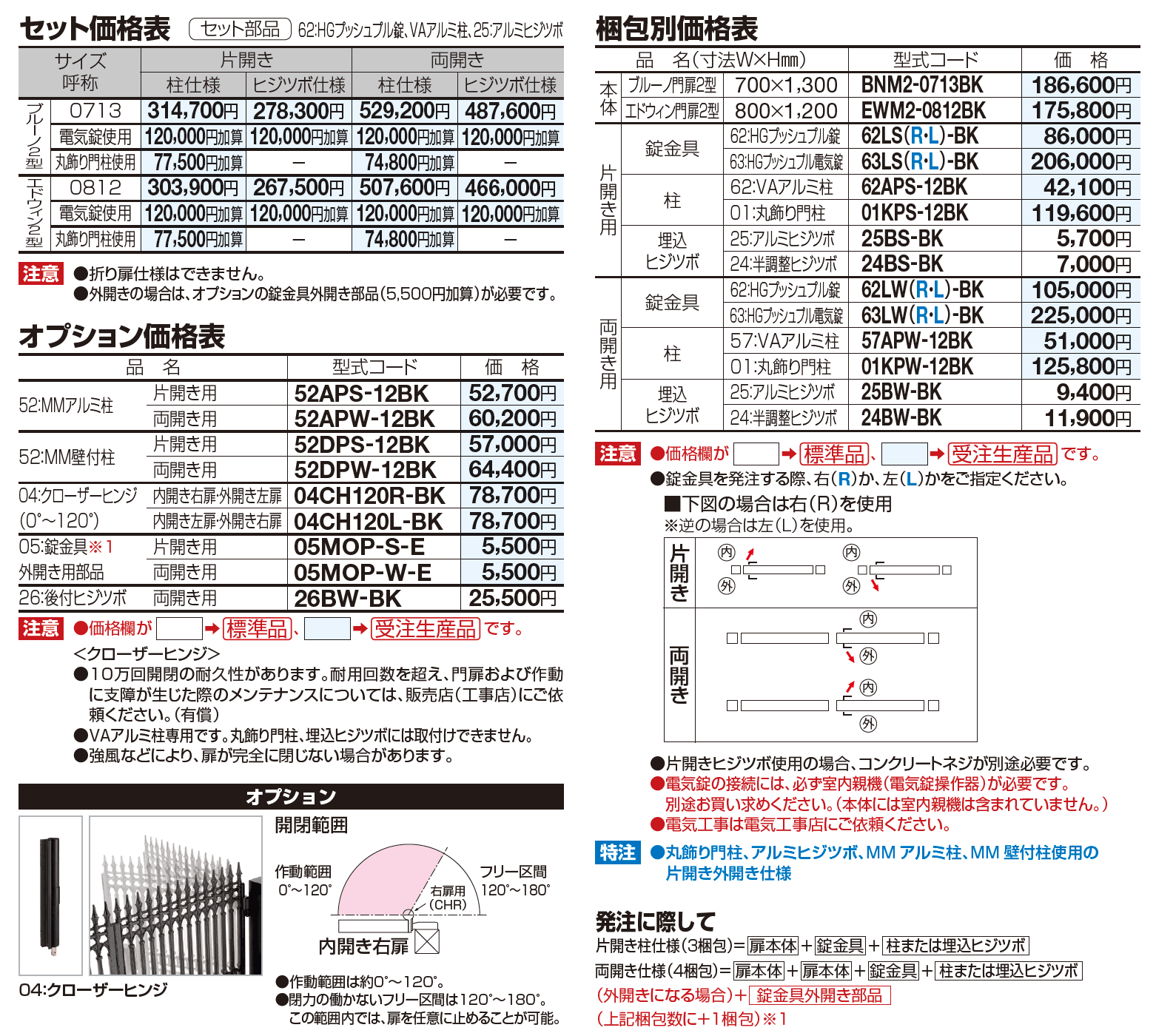 エドウィン門扉2型【2023年版】_価格_1