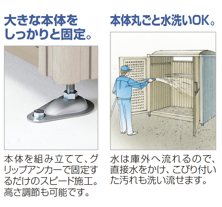 四国化成 | ゴミストッカー ® PL型 | 建材サーチ