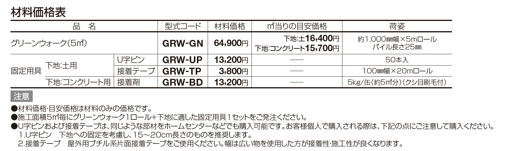 グリーンウォーク【2023年版】_価格_1