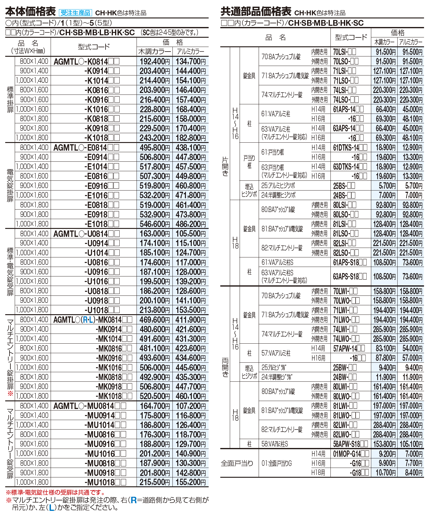 アレグリア門扉 TL1型【2023年版】_価格_2