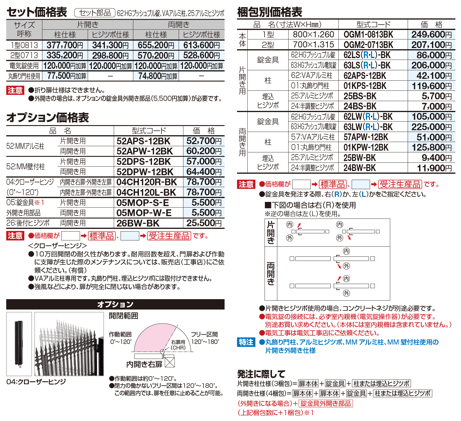 オレガ門扉1型【2023年版】_価格_1
