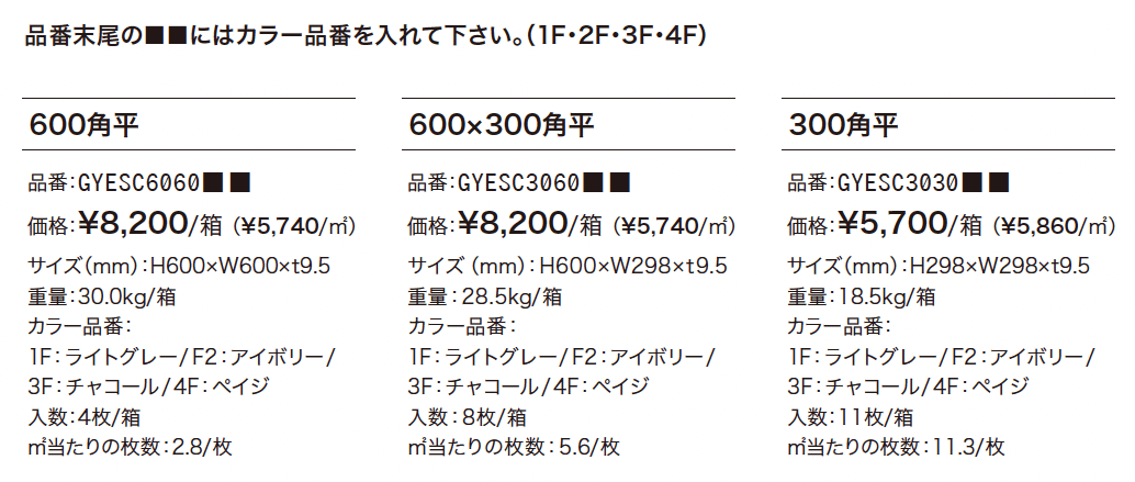 シック・スレート_価格_1