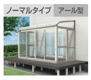 YKK APの「ソラリア　テラス囲い　スタンダードタイプ デッキ納まり」のサブ画像2
