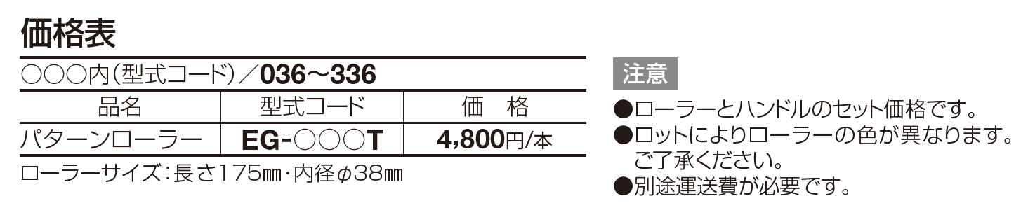 パターンローラー【2023年版】_価格_1