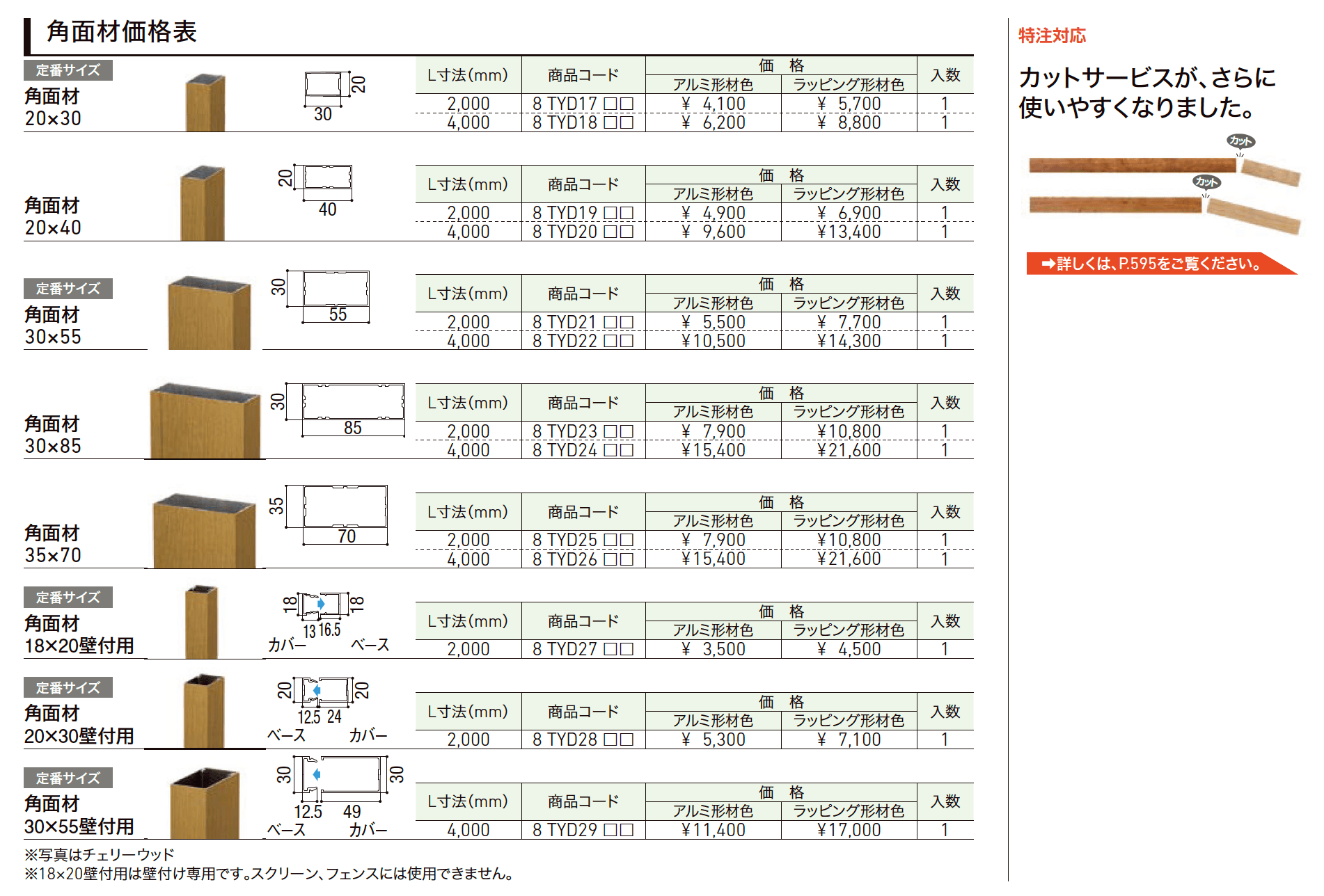 角面材【2023年版】_価格_1