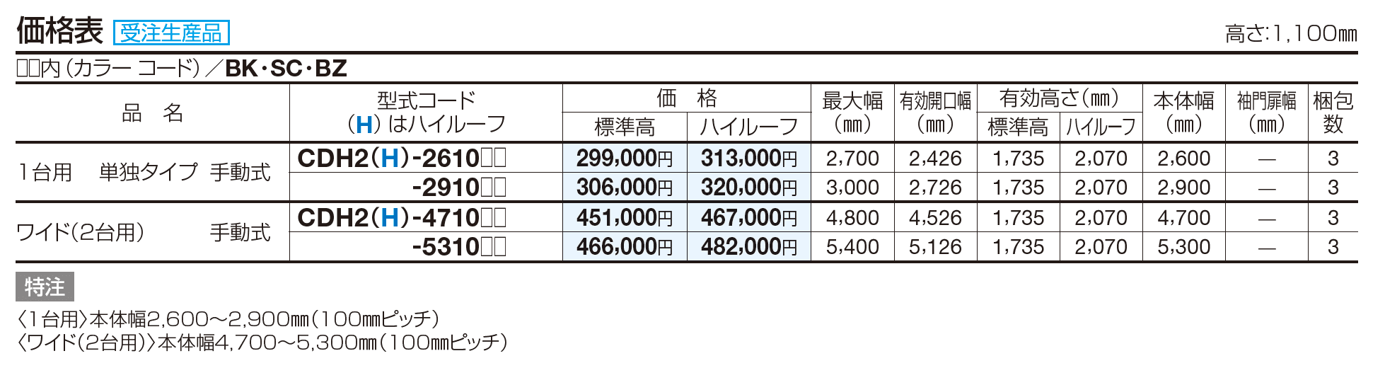 クレディホップ2型【2023年版】_価格_1
