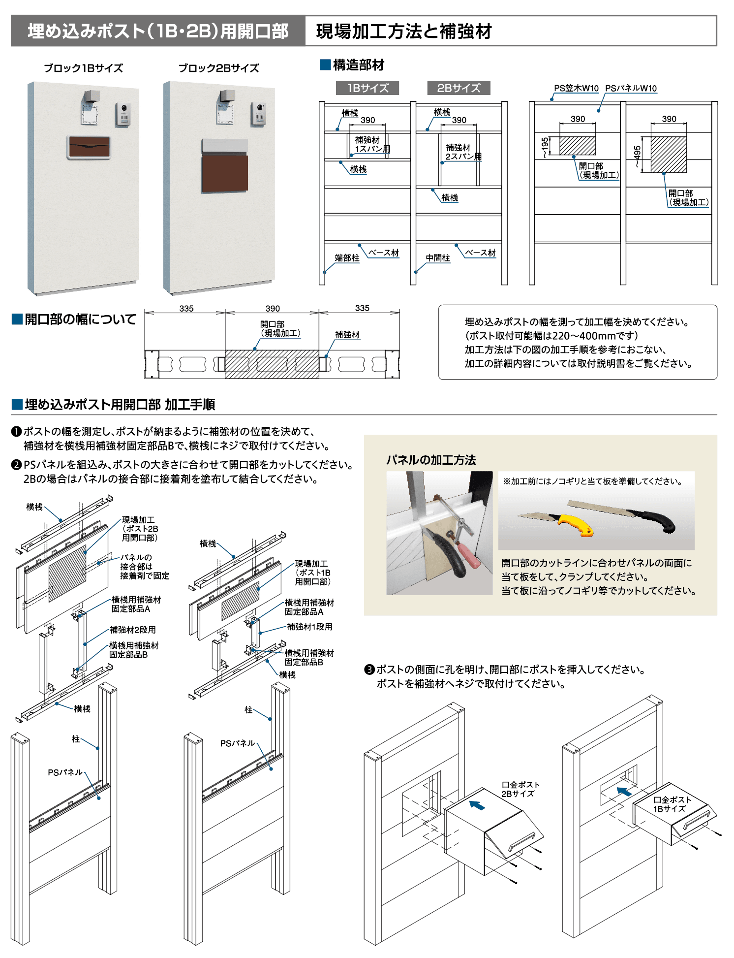 ハナテックガーデンズ 開口部の現場加工3