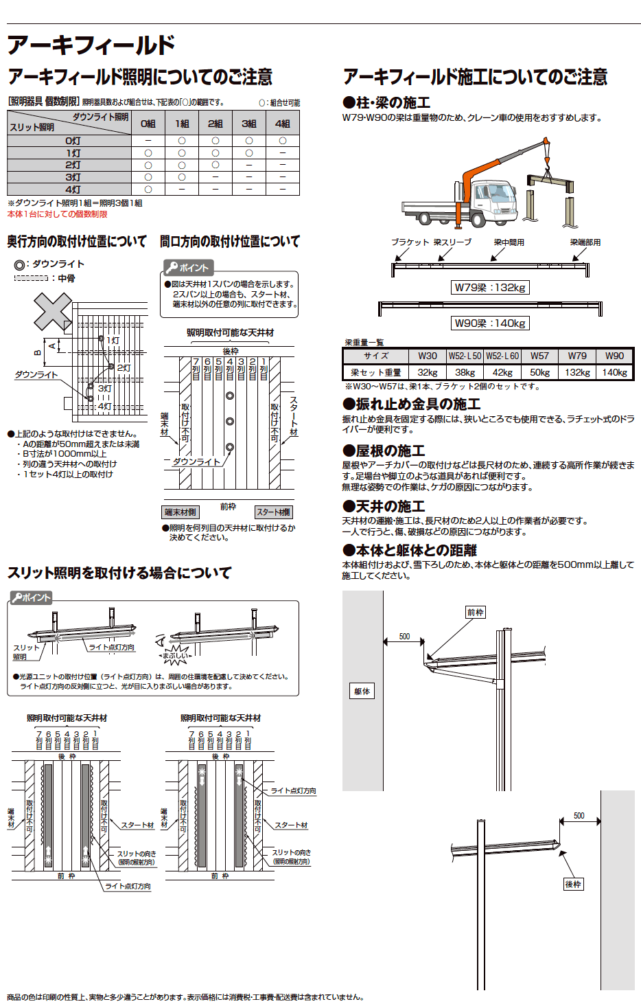 LIXIL アーキフィールドオプション(2023年版)3