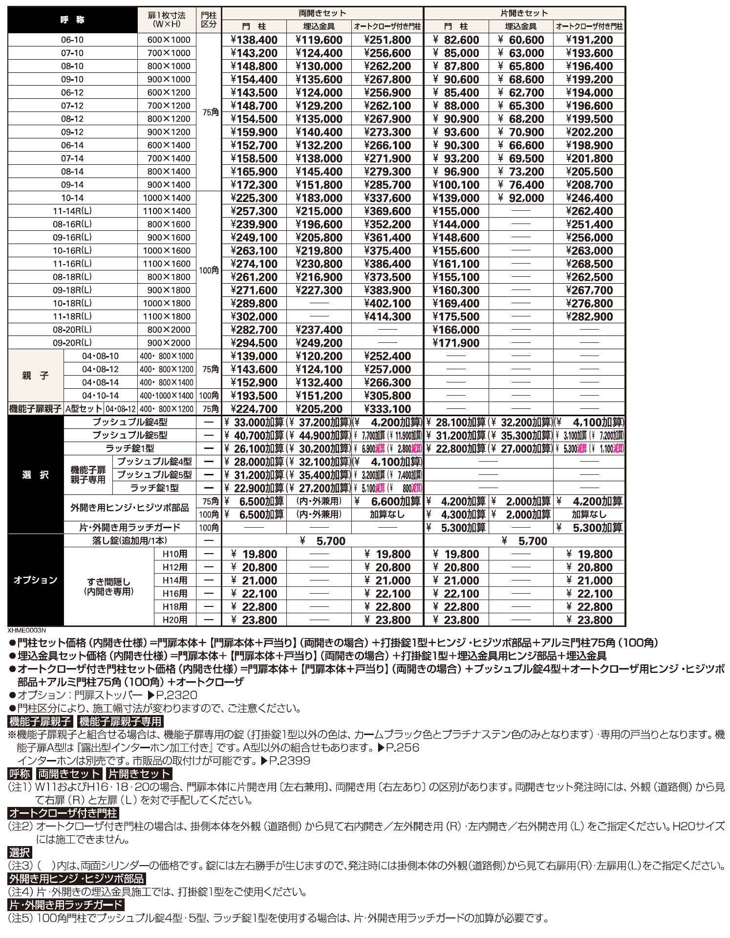 シンプレオ 門扉6型【2023年版】_価格_1