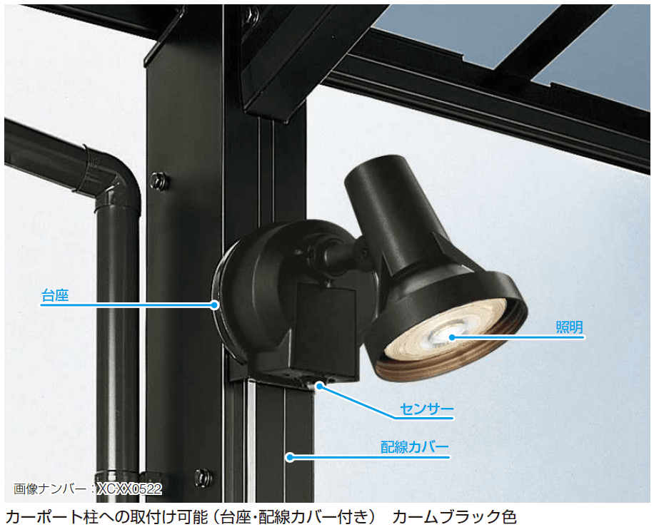 YKK AP センサー照明Ｌ9型