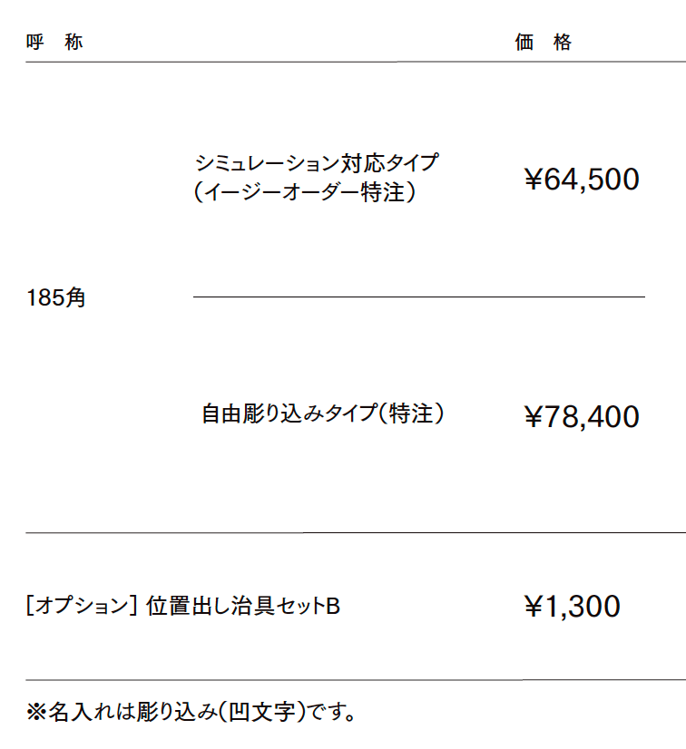 有田焼サイン 185角タイプ【2023年版】_価格_1