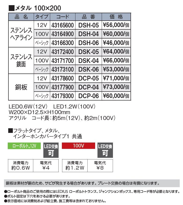 メタル 100×200_価格_1