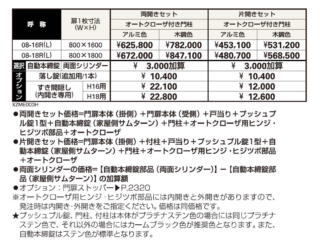 〔共用門扉〕エクスティアラ 門扉5型【2023年版】_価格_1