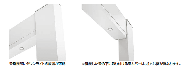 LIXILの「カーポートSC 3台用 梁延長【2023年版】」のサブ画像3
