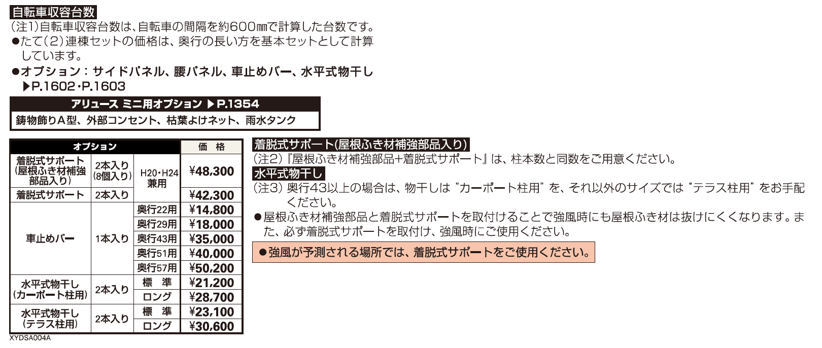 アリュース ミニ 600タイプ たて（2）連棟セット【2023年版】_価格_2