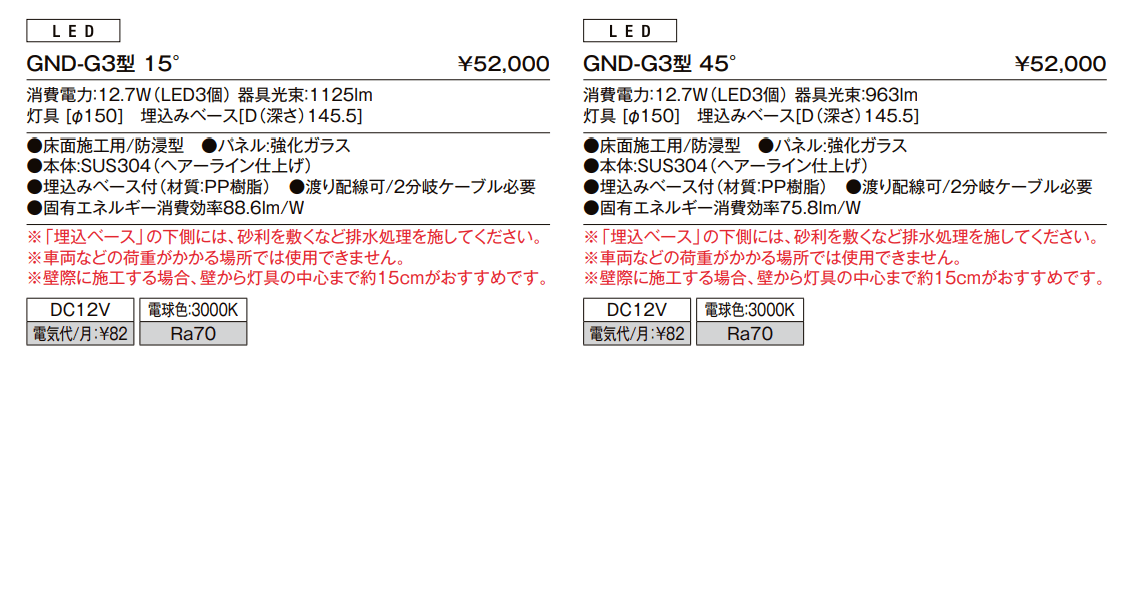 グランドライト GND-G3型【2022年版】_価格_1