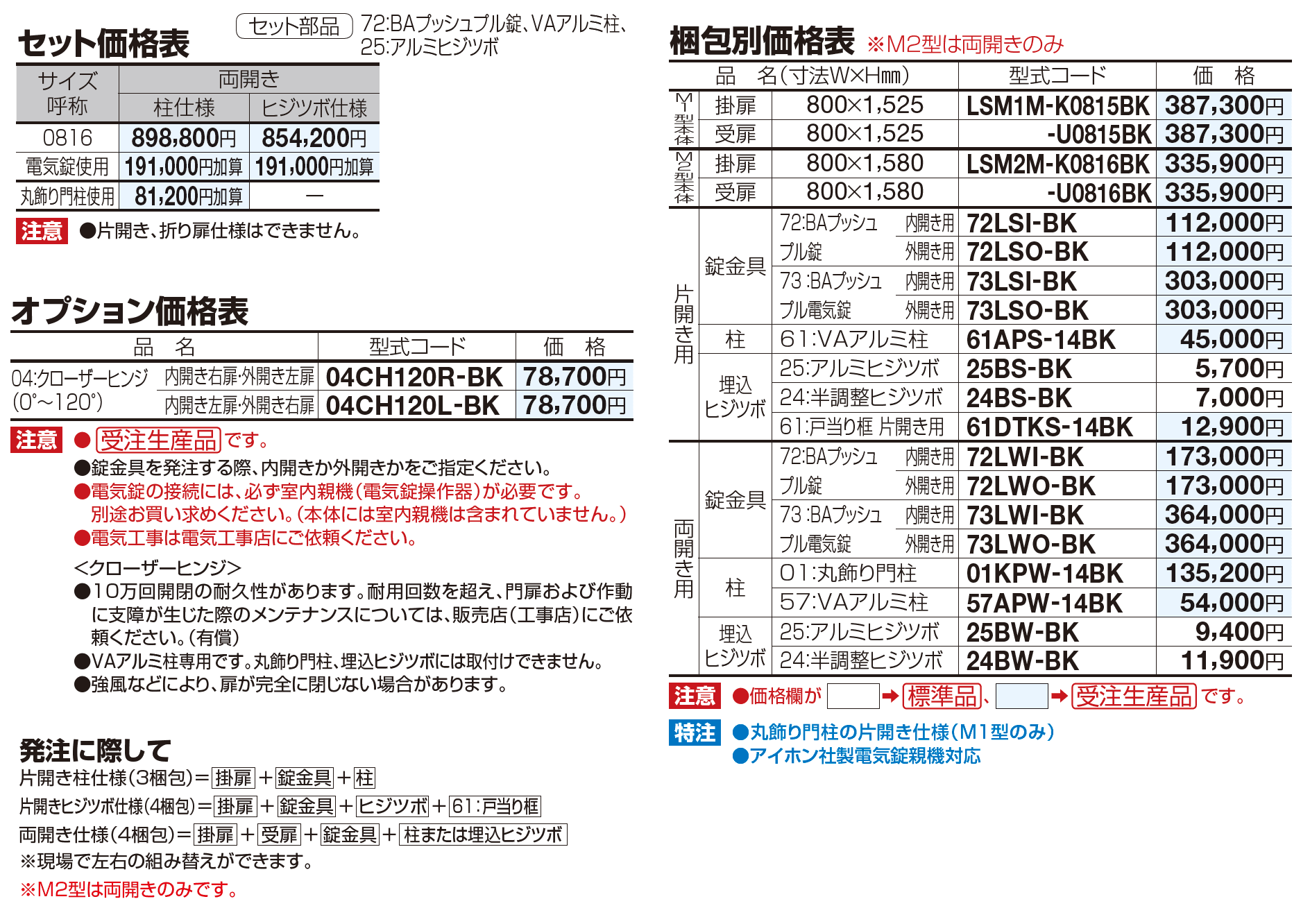 ロードス門扉 M2型【2023年版】_価格_1