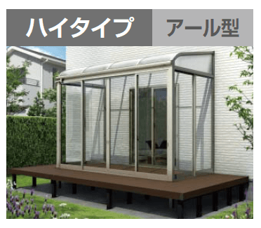 YKK APの「ソラリア　テラス囲い　スタンダードタイプ デッキ納まり」のサブ画像3