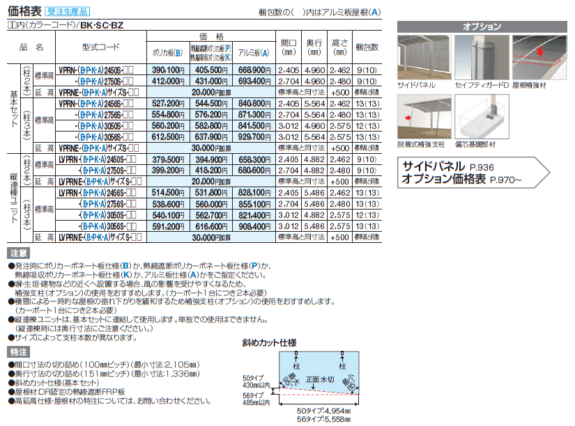 バリューポートR 基本タイプ(サイドパネル用)_価格_1