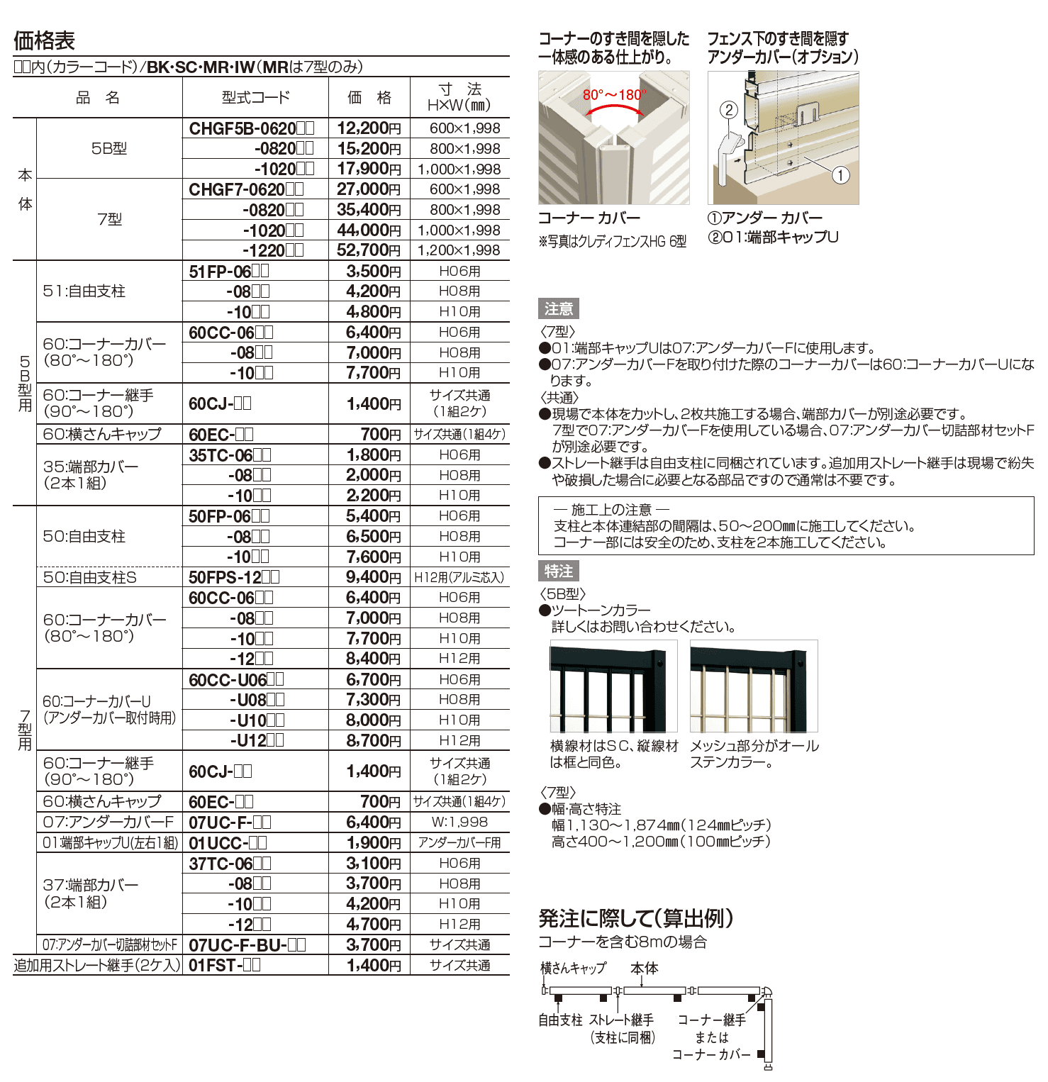 クレディフェンスHG 5B型【2023年版】_価格_1