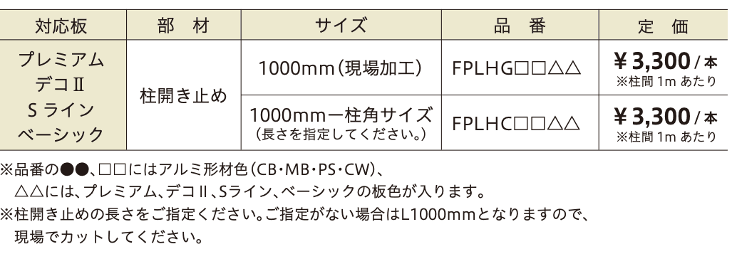 柱開き止め（取付部品・ネジ付）【2023年版】_価格_1