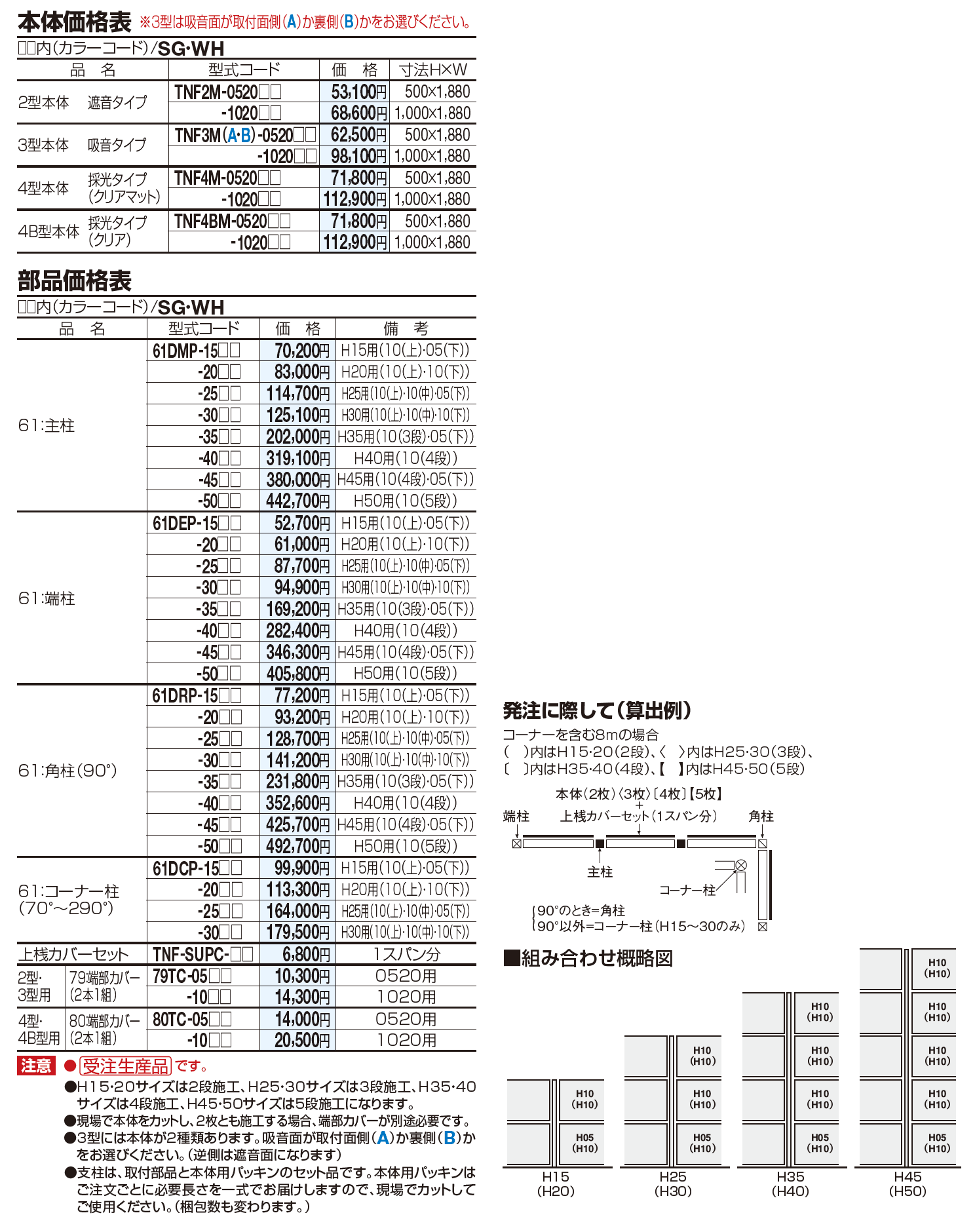 防音フェンス TNF2型/3型/4型/4B型(間柱タイプ)【2023年版】_価格_2