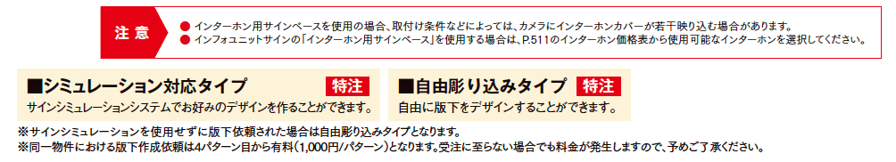 インフォユニットサイン【2023年版】_価格_2