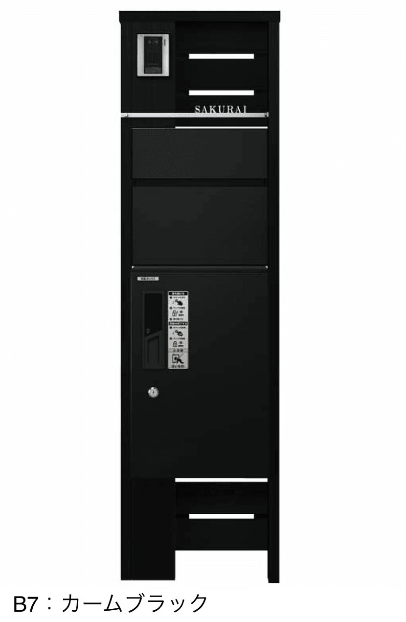〔ピタットKey システム〕ルシアス 宅配ボックス1型取付用ルシアス ポストユニット WA01型【2023年版】4
