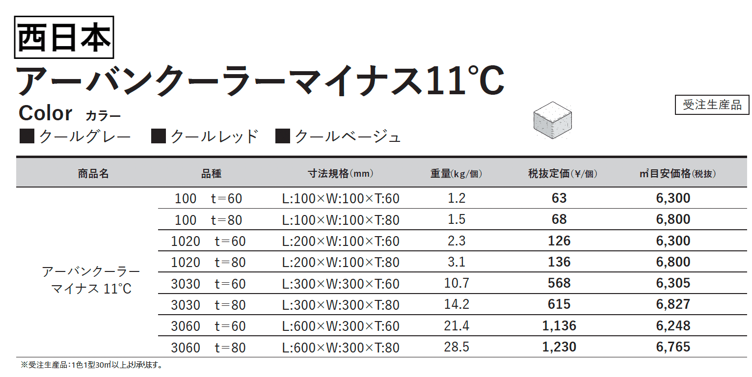 アーバンクーラーマイナス11℃_価格_2