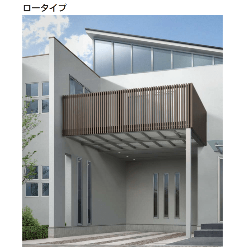 YKK APの「大型空間バルコニー エアキューブ 」のサブ画像1