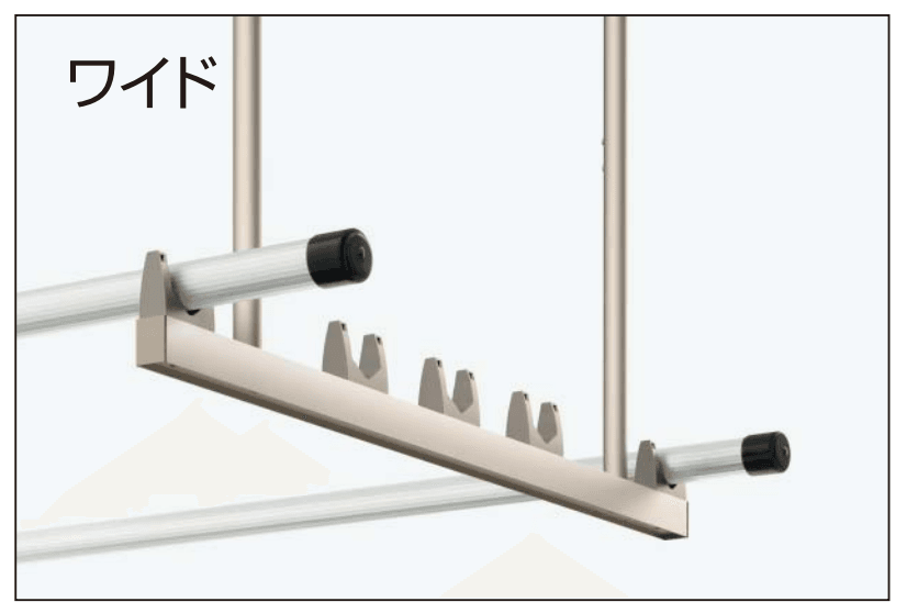 バルコニー用　吊り下げ式 固定物干し（エアキューブのみ）【2023年版】2