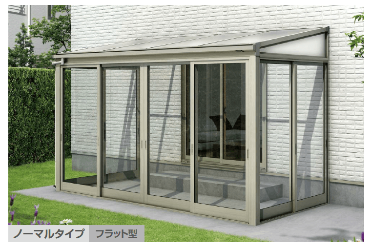 YKK APの「ソラリア テラス囲い スタンダードタイプ 土間納まり」のサブ画像1