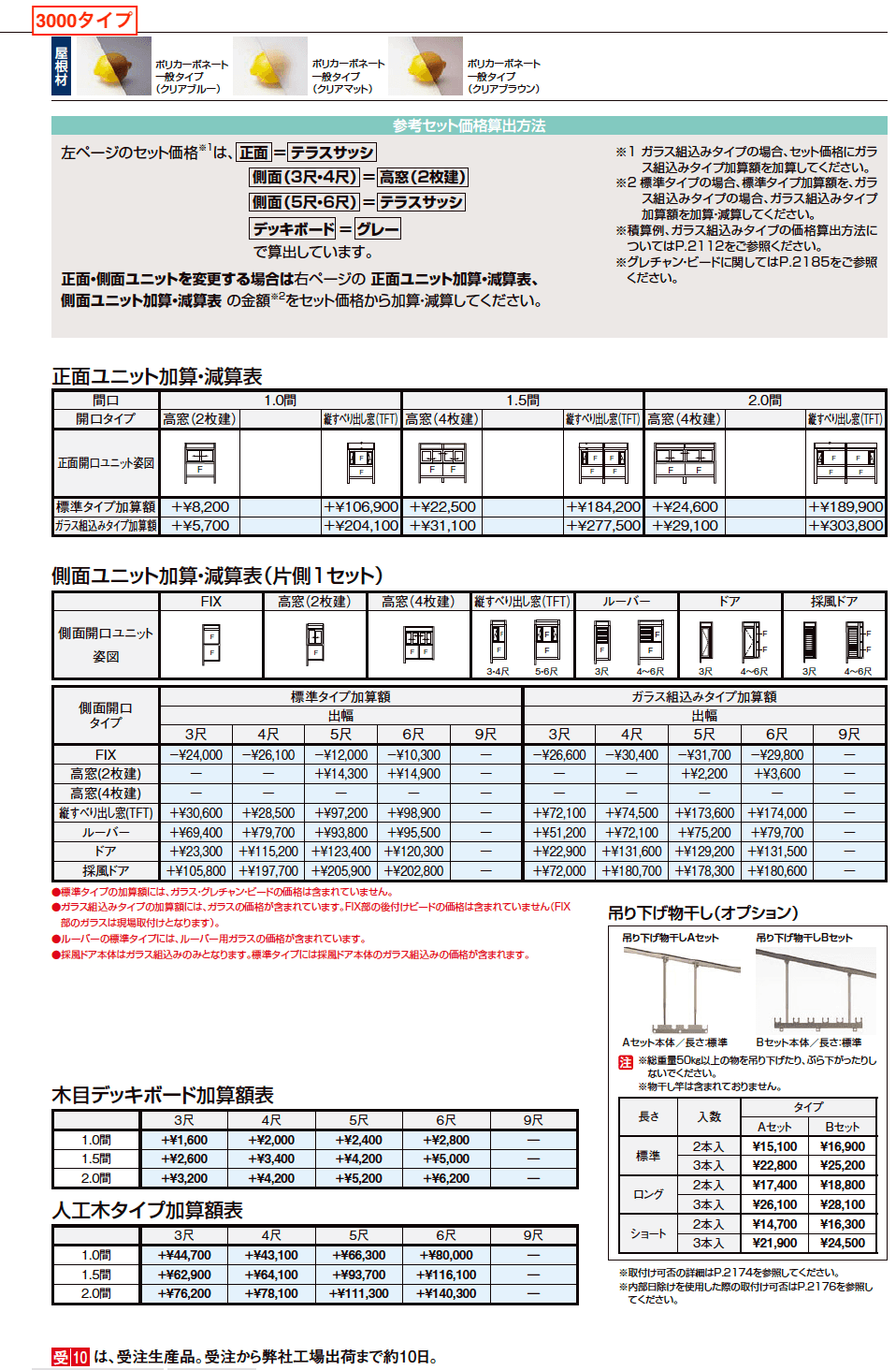 サニージュ R型 床納まり(ランマ付き)関東間【2023年版】_価格_6